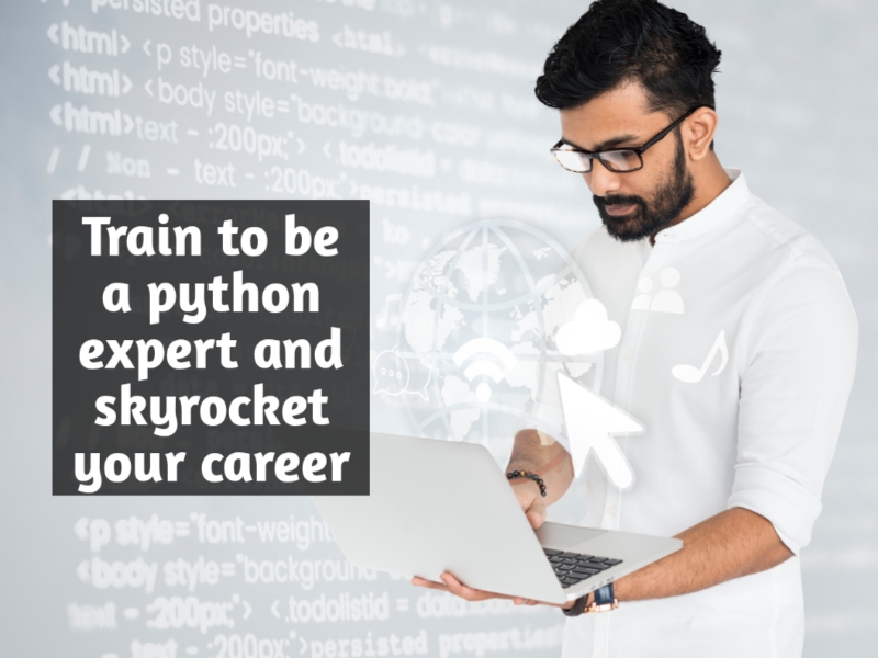 Train to be a python expert and skyrocket your career